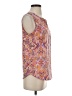 verse 100% Polyester Pink Sleeveless Blouse Size S - photo 4
