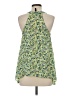 BCBGMAXAZRIA 100% Polyester Green Sleeveless Blouse Size XS - photo 2