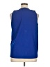 The Limited Blue Sleeveless Blouse Size XL - photo 2
