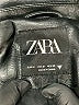 Zara 100% Polyurethane Black Jacket Size M - photo 6