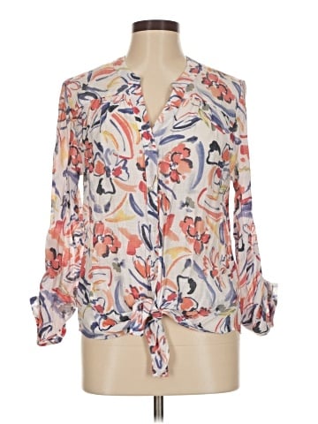Hope & Harlow 3/4 Sleeve Blouse (view 1)