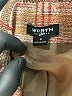 Worth New York Plaid Brown Jacket Size 6 - photo 6