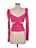Louna Pink Long Sleeve Top Size L - photo 2