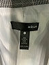 Aqua 100% Polyester Plaid Gray Blazer Size S - photo 6