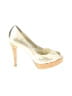Cole Haan Metallic Gold Heels Size 7 1/2 - photo 1