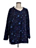 Just My Size Stars Blue Pullover Sweater Size M - photo 1
