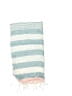 La Naturelle Stripes Teal White Scarf One size - photo 2