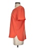 Trina Turk 100% Polyester Orange Short Sleeve Blouse Size S - photo 5