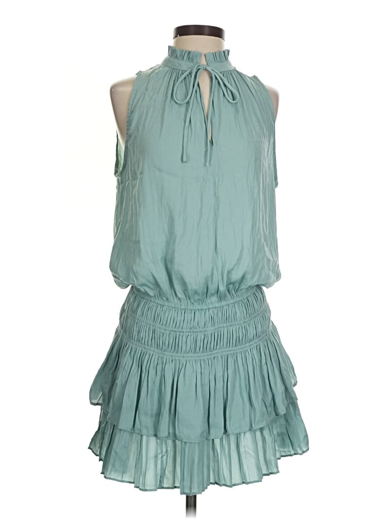 Pre-owned The Impeccable Pig Casual Dress In Blue