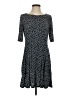 db established 1962 Chevron-herringbone Gray Casual Dress Size 4 (petite) - photo 1
