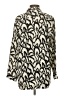The Kooples Animal Print Ivory 3/4 Sleeve Blouse Size XS (estimated) - photo 2