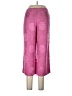 Soma Paisley Pink Casual Pants Size L - photo 2