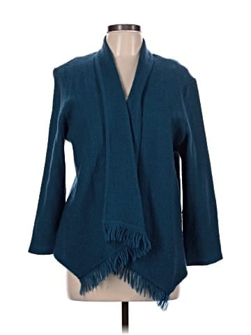 Kasper Wool Cardigan (view 1)