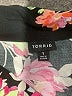 Torrid 100% Rayon Floral Black Short Sleeve Blouse Size 1X Plus (1) - photo 7