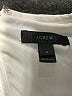 J.Crew 100% Polyester Ivory Gray Cocktail Dress Size 4 - photo 7