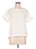 Unbranded Ivory Short Sleeve Blouse Size L (estimated) - photo 1