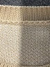 Unbranded 100% Acrylic Checkered-gingham Tan Turtleneck Sweater Size XS - photo 7