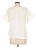 Unbranded Ivory Short Sleeve Blouse Size L (estimated) - photo 2