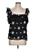 Unbranded Black Sleeveless Blouse Size L - photo 1