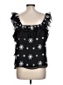 Unbranded Black Sleeveless Blouse Size L - photo 2