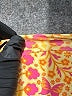 Out From Under Print Yellow Swimsuit Top Size M - photo 3
