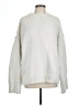 Topshop Solid White Turtleneck Sweater Size 12 - photo 1