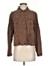 Coldwater Creek 100% Tencel Lyocell Brown Jacket Size S - photo 1
