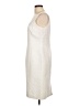 Albert Nipon Chevron-herringbone Ivory Cocktail Dress Size 12 - photo 5