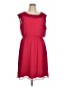 The Limited 100% Polyester Solid Red Casual Dress Size XL - photo 1
