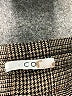 Zara Chevron-herringbone Brown Casual Pants Size S - photo 4