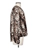 Catherine Malandrino 100% Polyester Animal Print Brown Long Sleeve Blouse Size S - photo 4