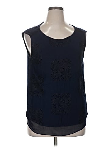 Pale Sky Sleeveless Blouse (view 1)