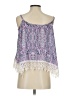 Rewind Purple Sleeveless Blouse Size S - photo 2