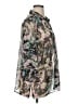Notations 100% Polyester Floral Silver 3/4 Sleeve Blouse Size 1X - photo 4