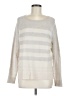 Joie Stripes Ivory Pullover Sweater Size M - photo 1