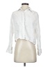 Zara White Long Sleeve Blouse Size S - photo 1