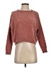 Poof Apparel 100% Polyester Red Pink Pullover Sweater Size S - photo 1
