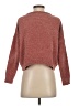 Poof Apparel 100% Polyester Red Pink Pullover Sweater Size S - photo 2