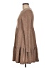 Shein Tweed Brown Casual Dress Size 6 - photo 5