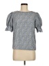 Shein 100% Polyester Blue Short Sleeve Top Size M - photo 1