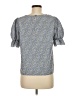 Shein 100% Polyester Blue Short Sleeve Top Size M - photo 2