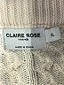 Clare Rose x NA-KD Color Block Ivory Pullover Sweater Size XL - photo 7