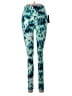 Ideology Print Teal Active Pants Size S - photo 1