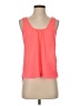 rue21 100% Polyester Orange Sleeveless Blouse Size S - photo 1