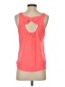 rue21 100% Polyester Orange Sleeveless Blouse Size S - photo 2