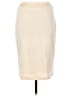 St. John Solid Ivory Wool Skirt Size 8 - photo 1