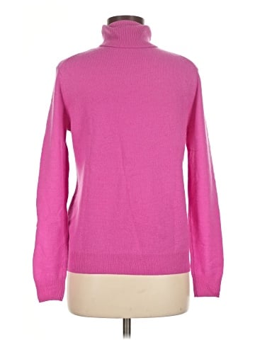 Amicale Cashmere Pullover Sweater (view 2)