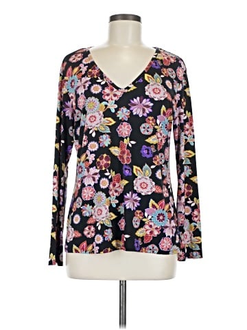 Josie Natori Long Sleeve T-Shirt (view 1)