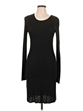 knee length dresses for ladies BCBGMAXAZRIA CAMEL LEOPARD PRINT STRETCH LONG SLEEVE DRESS SIZE S –  Whispers Dress Agency main image 1