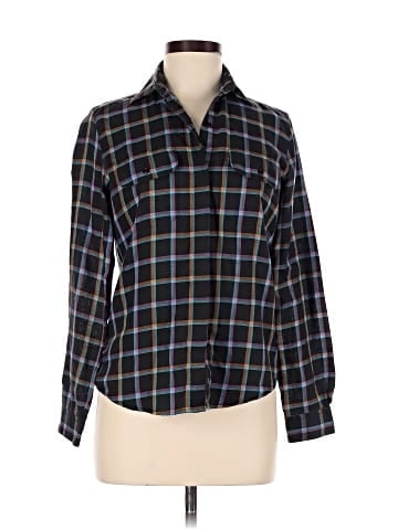 Diane von Furstenberg Long Sleeve Button-Down Shirt (view 1)